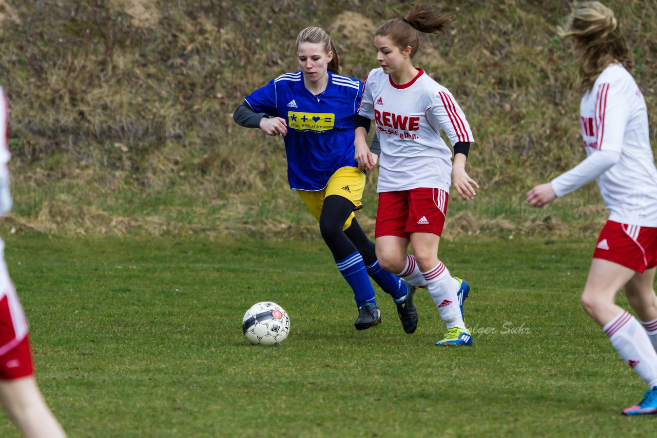 Bild 261 - B-Juniorinnen Tus Tensfeld - TSV Gnutz o.W. : Ergebnis: 1:3